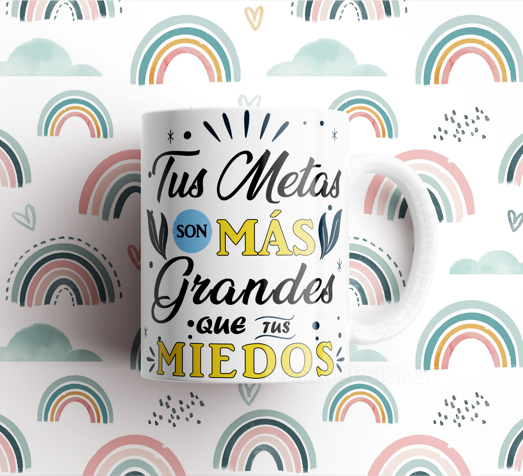 Tazas Con Dise Os Frases Motivacionales Regalos Arisis