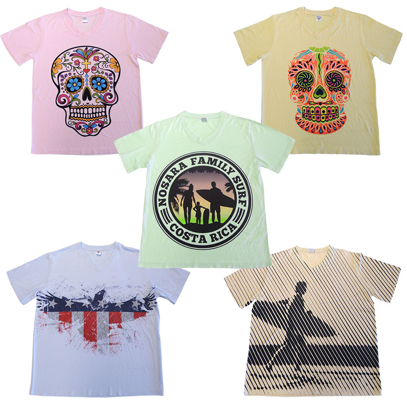 Camisetas personalizables color pastel