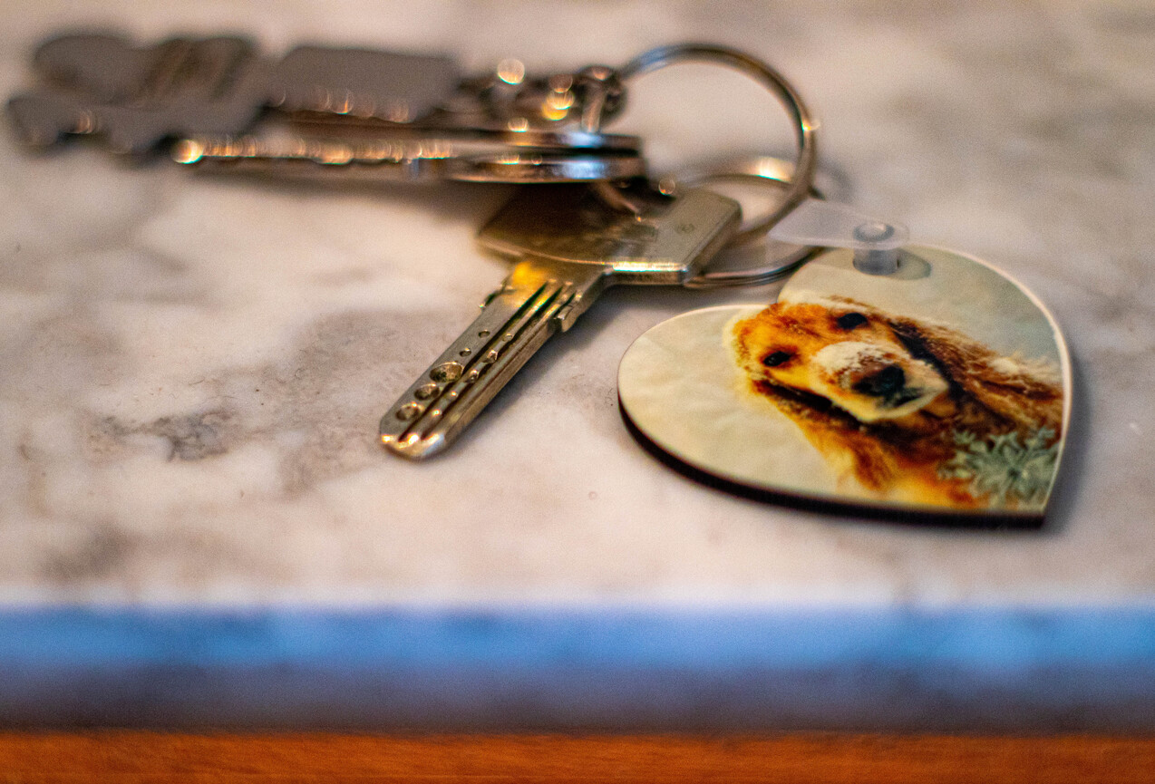 Llavero personalizable con forma de corazón - Imagen 2