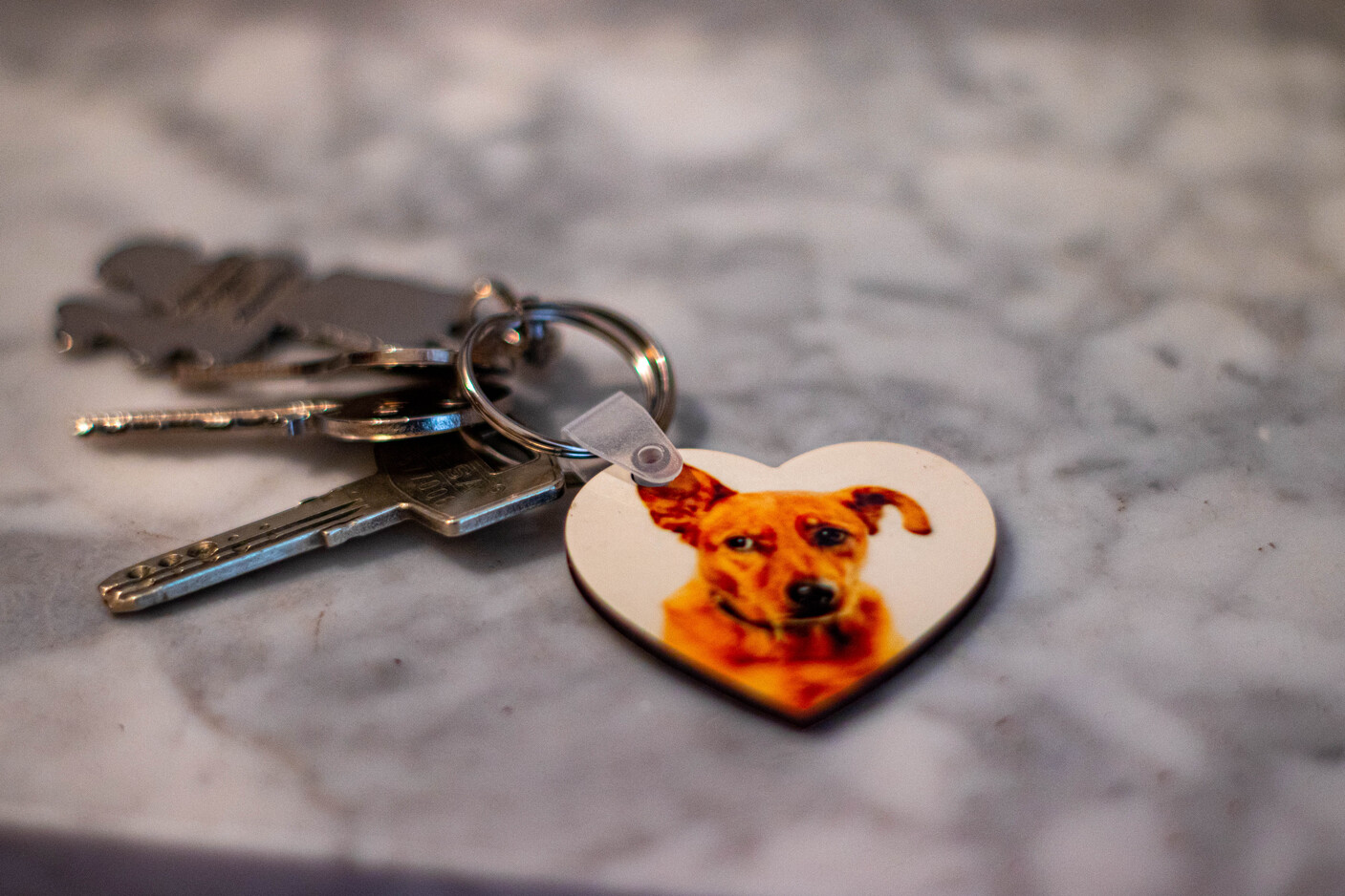 Llavero personalizable con forma de corazón - Imagen 4