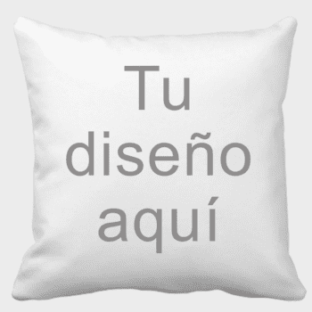 Funda Cojín personalizable de terciopelo Azul