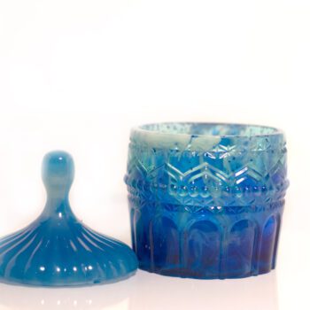 Joyero azul perlado elegante y muy decorativo