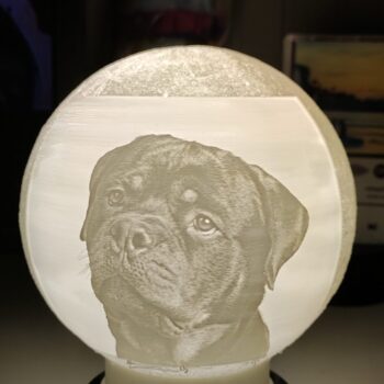 Lampara lunar personalizada con la foto que se prefiera Activo