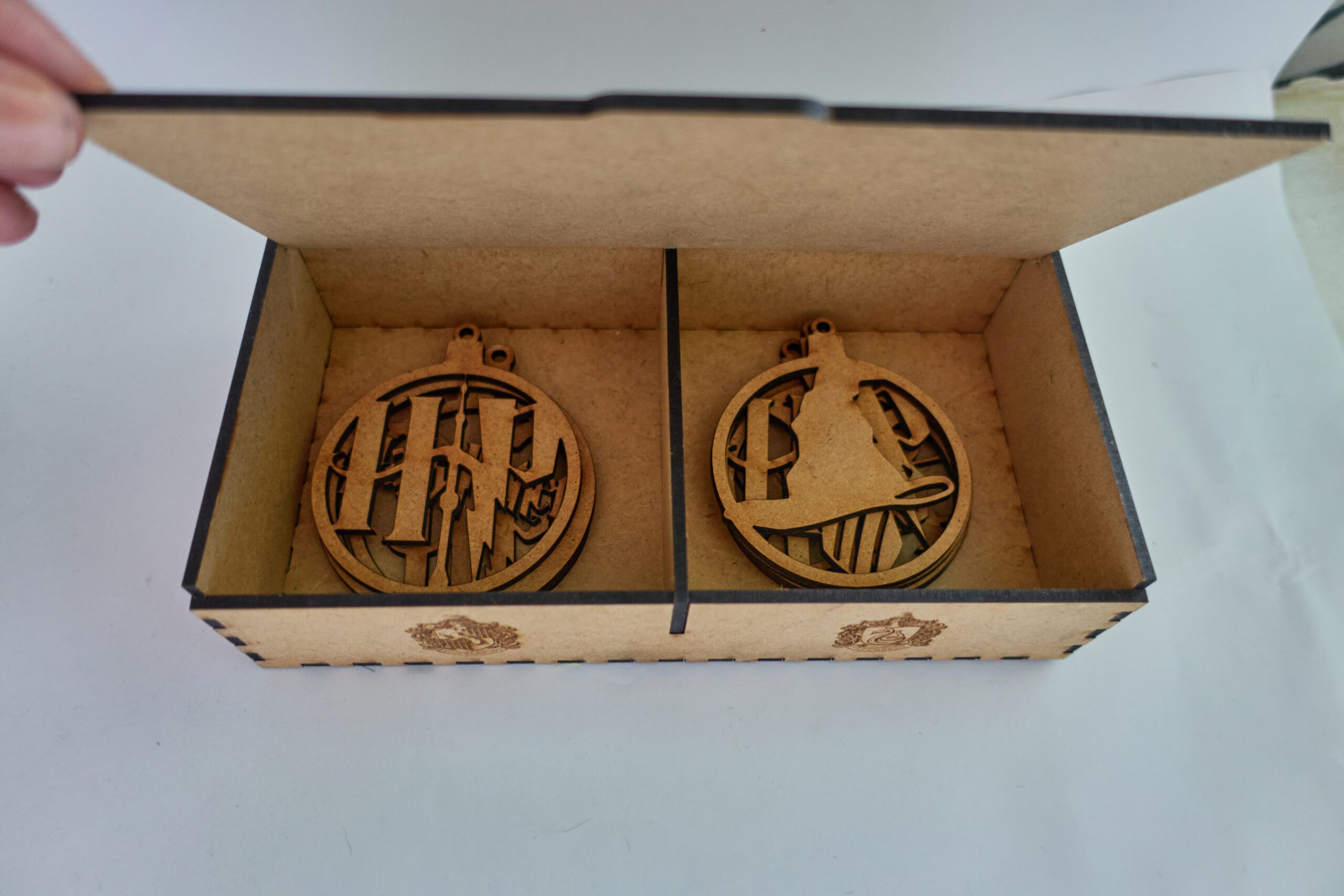 Caja con Bolas decorativas de Harry Potter - Imagen 2