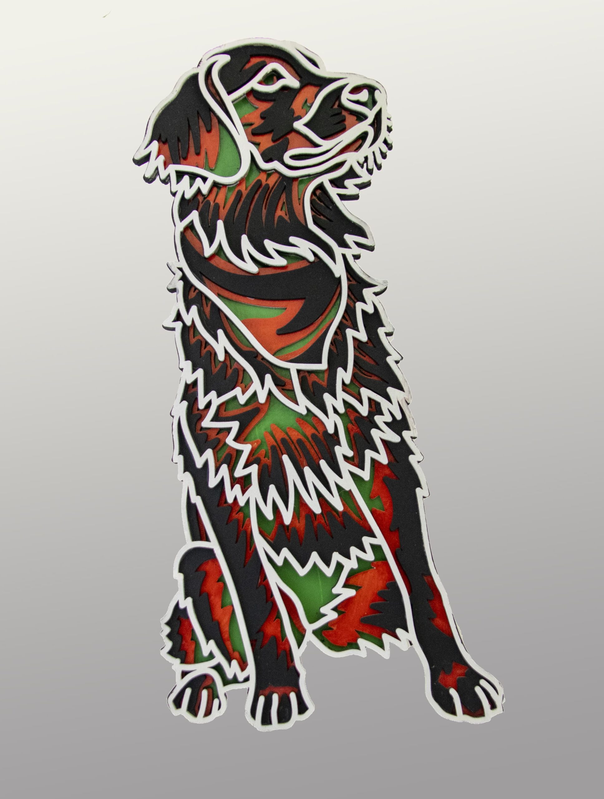 Cuadros mandala multicapa forma de Golden