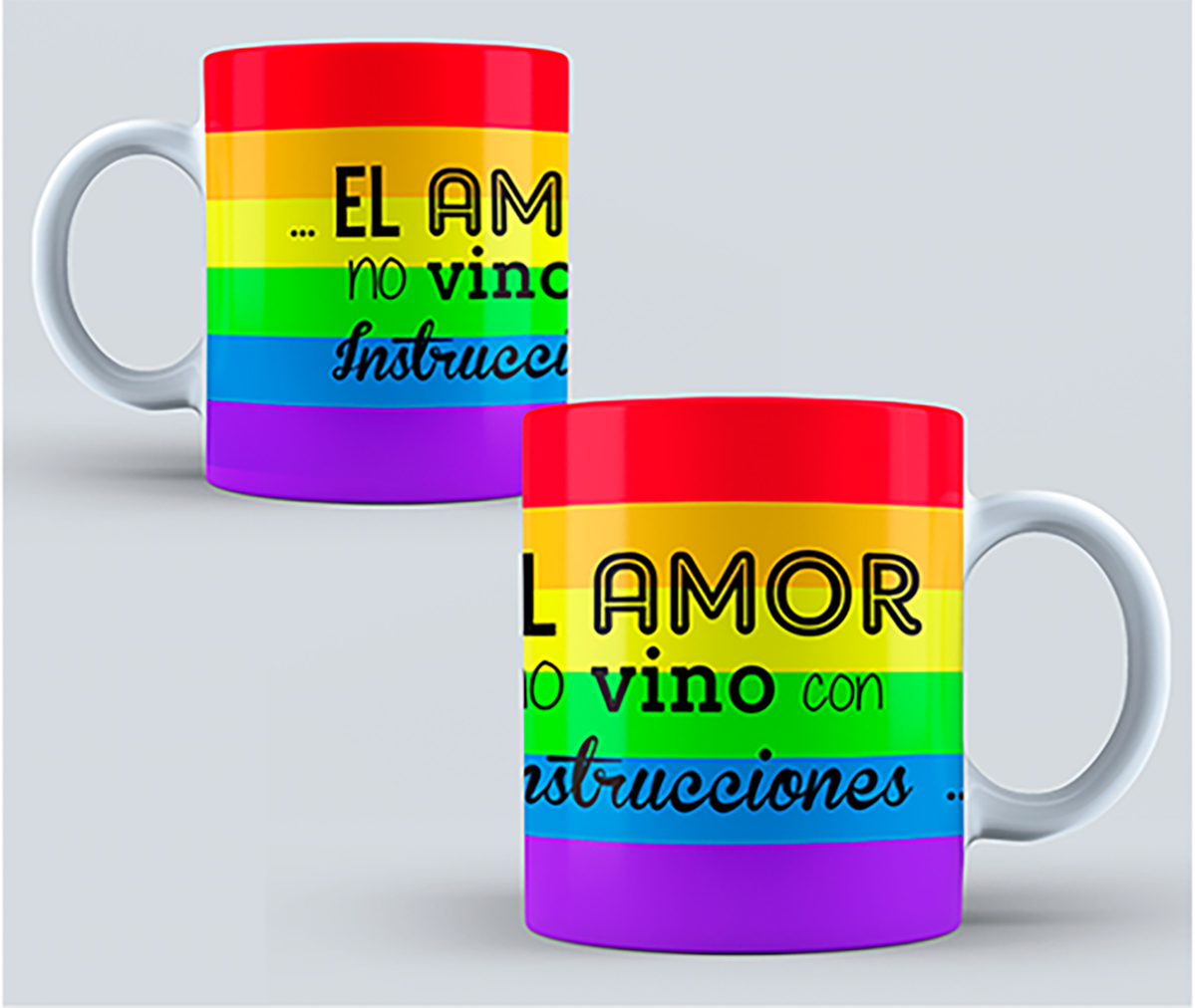 Tazas con diseño para el mes del orgullo LGBTQ+ - Imagen 3