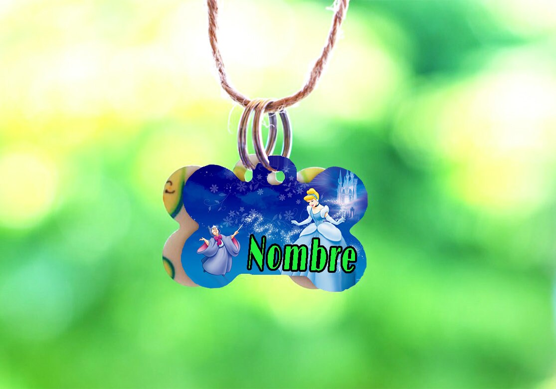 Chapas identificativas personalizadas para mascotas diseños Disney - Imagen 10