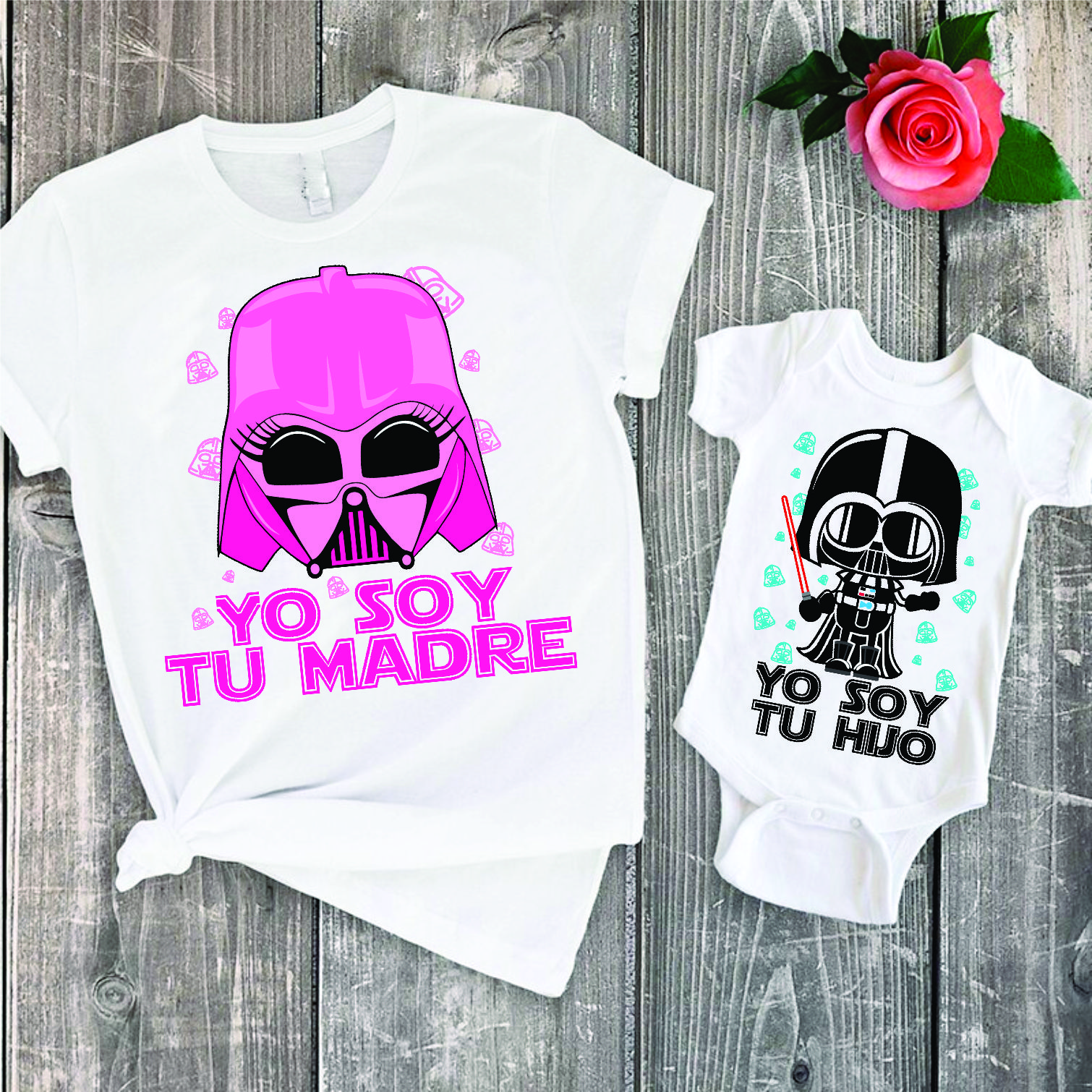 Conjunto de ropa para mamá y bebé a juego