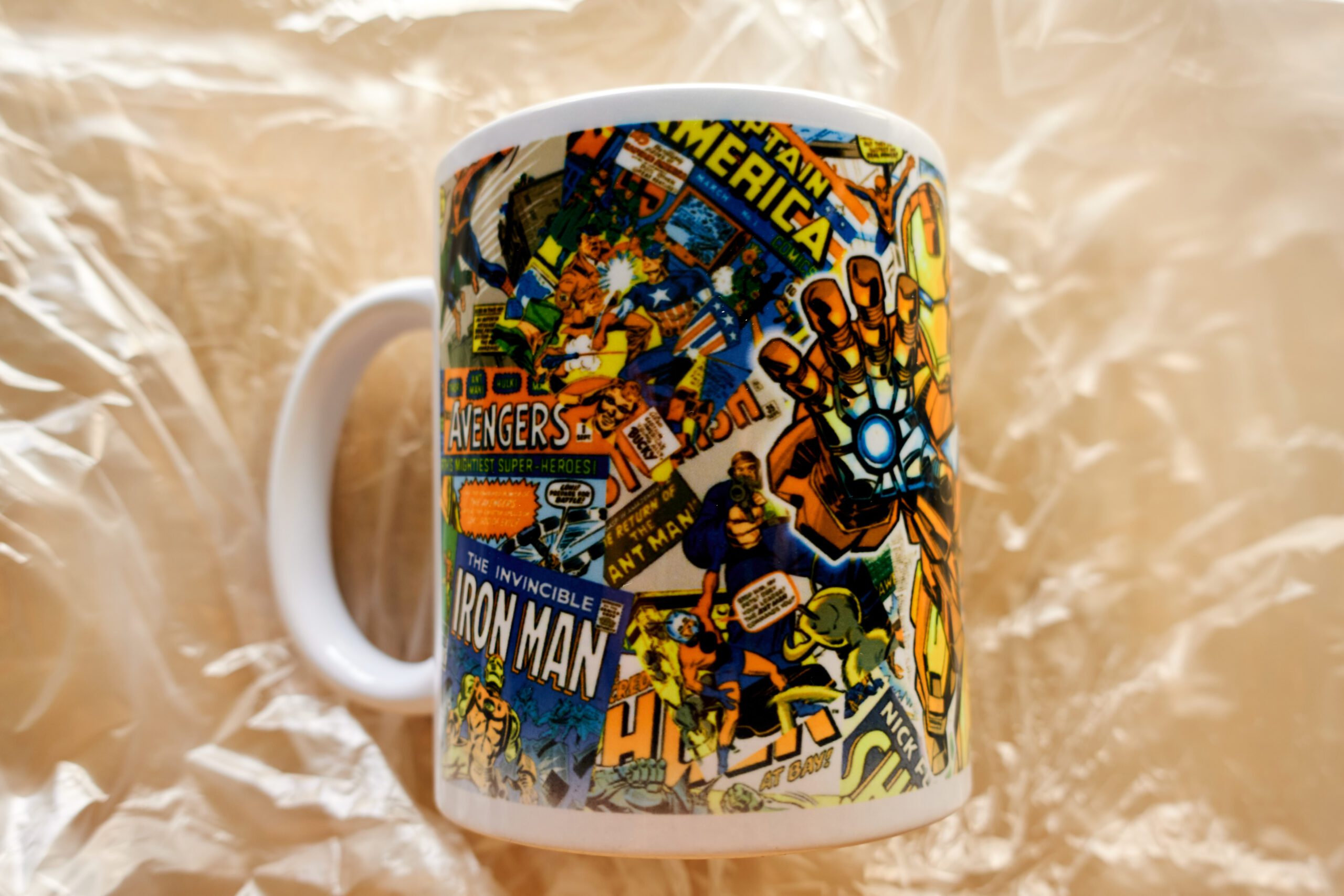 Tazas con diseño de Iron man