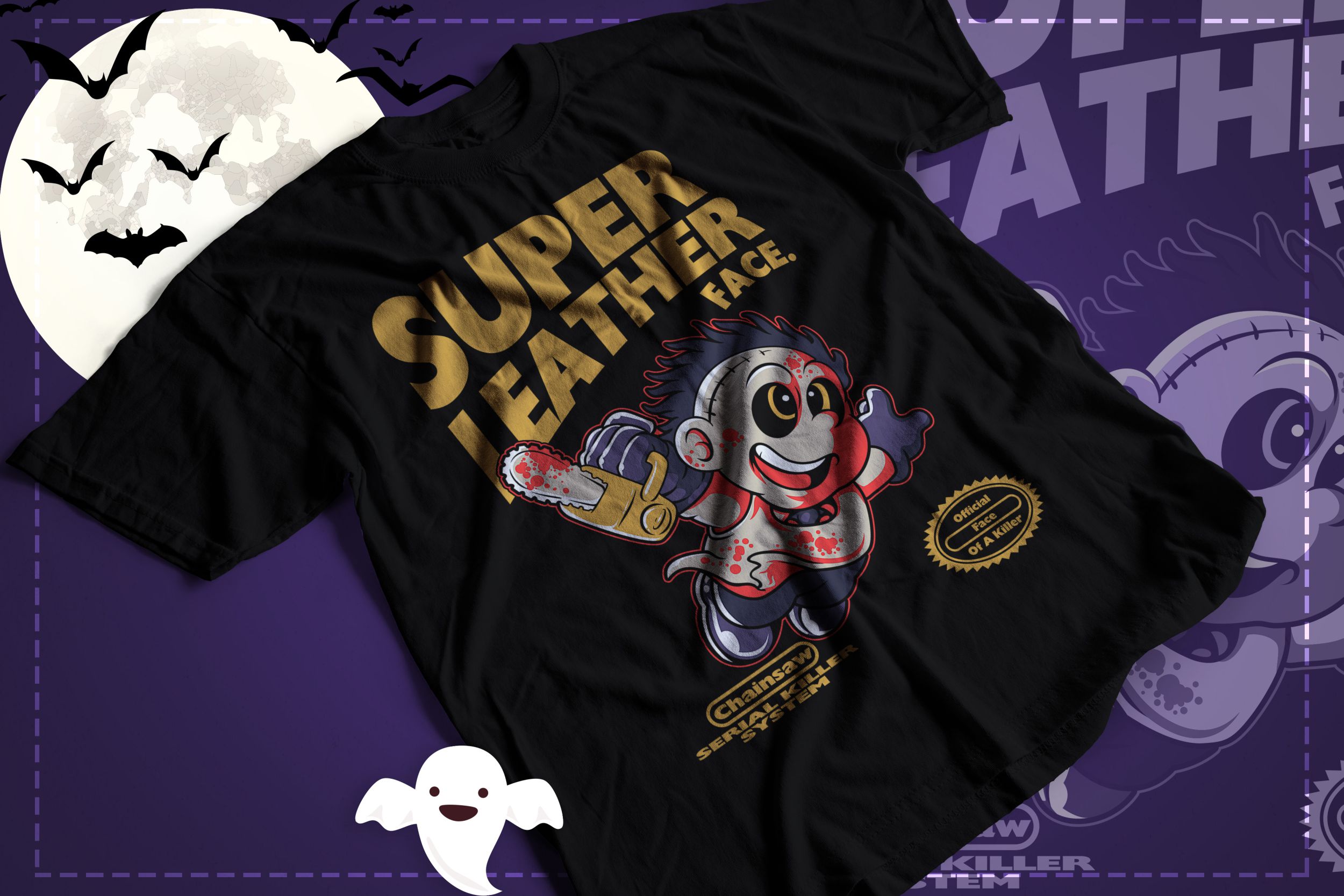 Camiseta terrorífica de Super Mario Bros