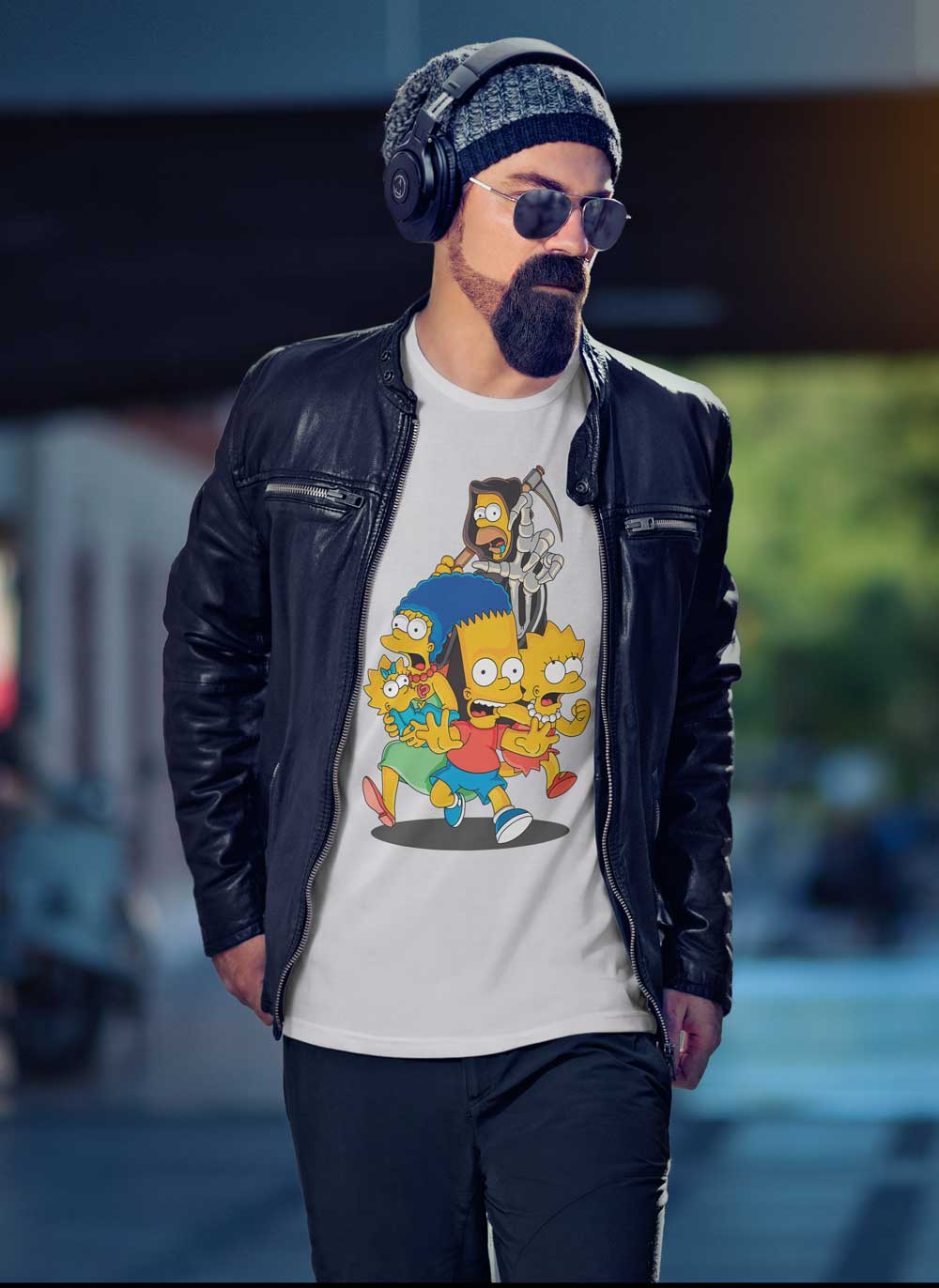 Camiseta Halloween de Los Simpsons