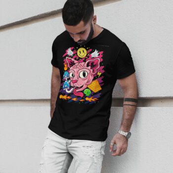 Camiseta o sudadera de Gato Sphinx Psicodélico