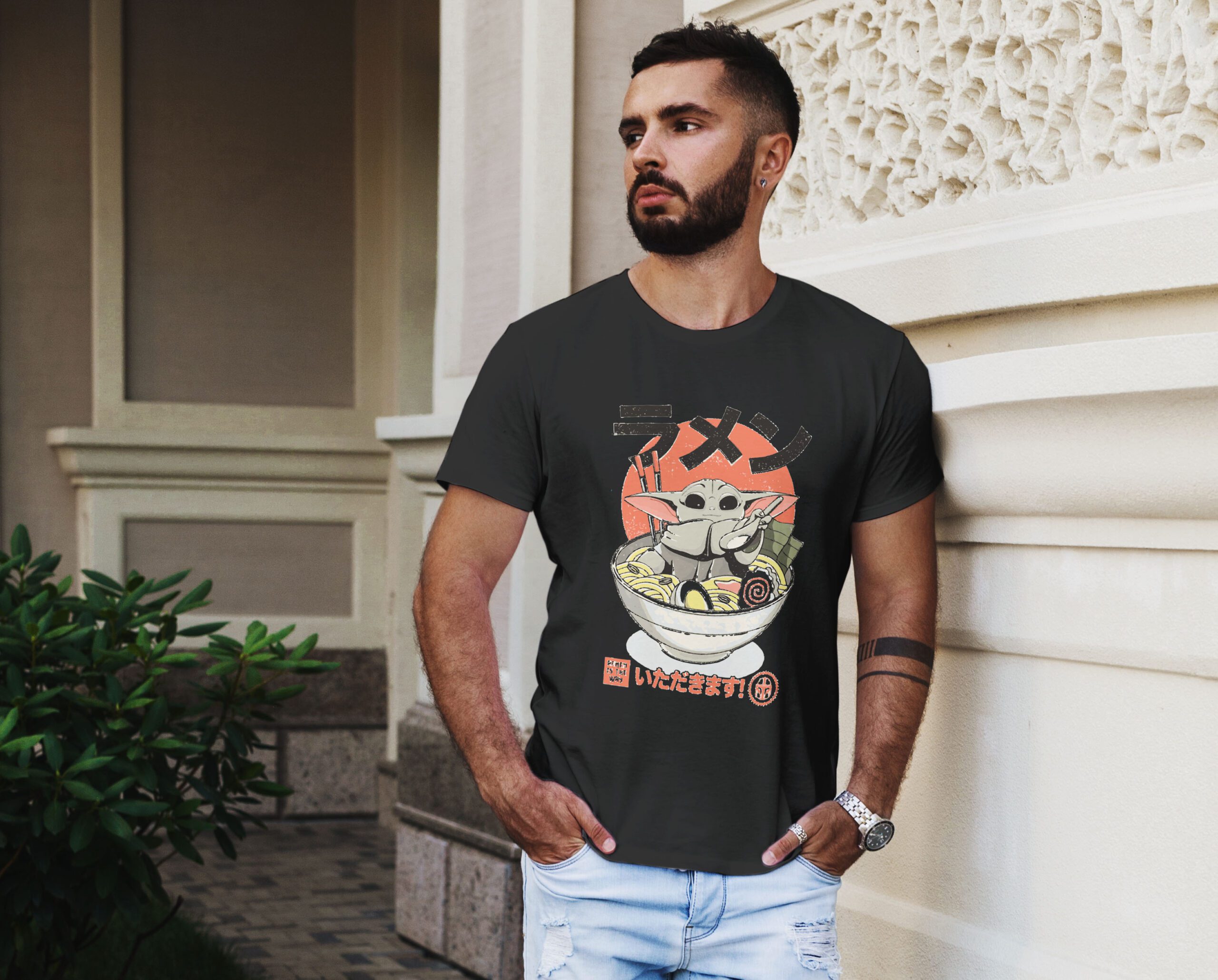 Camiseta o sudadera diseño de Baby Yoda