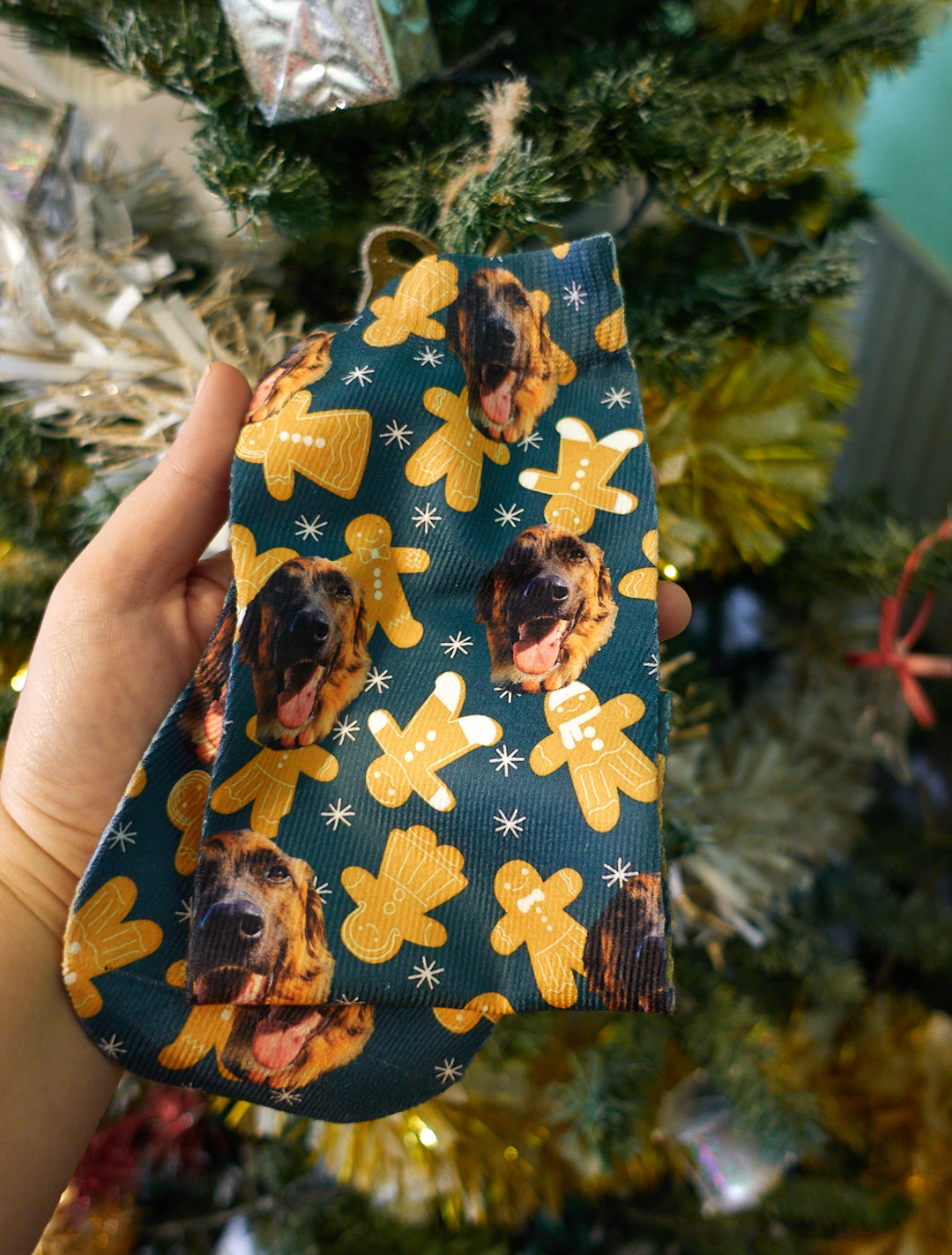 Bola navideña personalizada con calcetines personalizados - Imagen 4