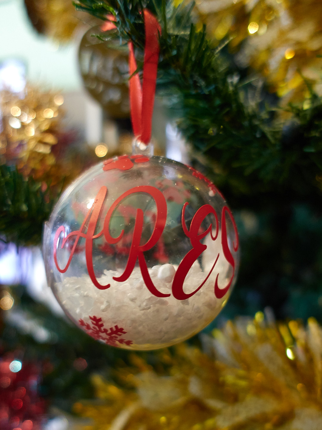 Bola navideña personalizada con nombre - Imagen 2