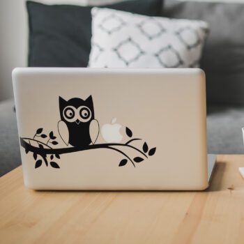 Vinilo para portátil "Búho"
