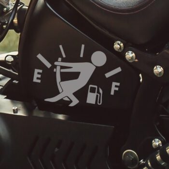 Vinilo para coche "Sin Gasolina"