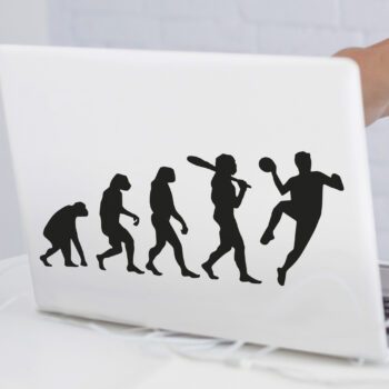 Vinilo para portátil "Evolución"