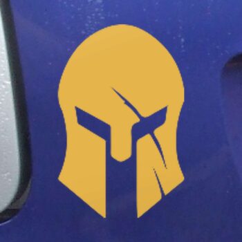 Vinilo para coche "Espartano"