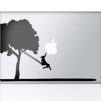 Vinilo para portátil "Columpio"