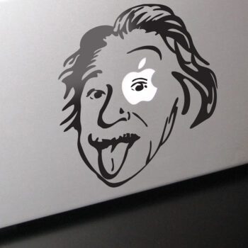 Vinilo para portátil "Einstein"