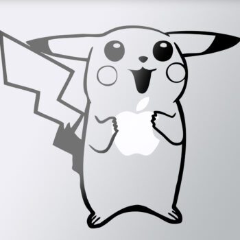 Vinilo para portátil "Pikachu"