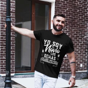 Camiseta para despedida con frase graciosa para el novio