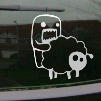 Vinilo para coche "Monstruo"