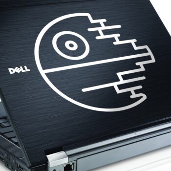 Vinilo para portátil "Estrella de la Muerte"