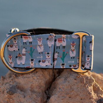 Collar martingale diseño Alpacas