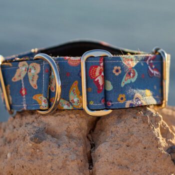 Collar martingale diseño Mariposas