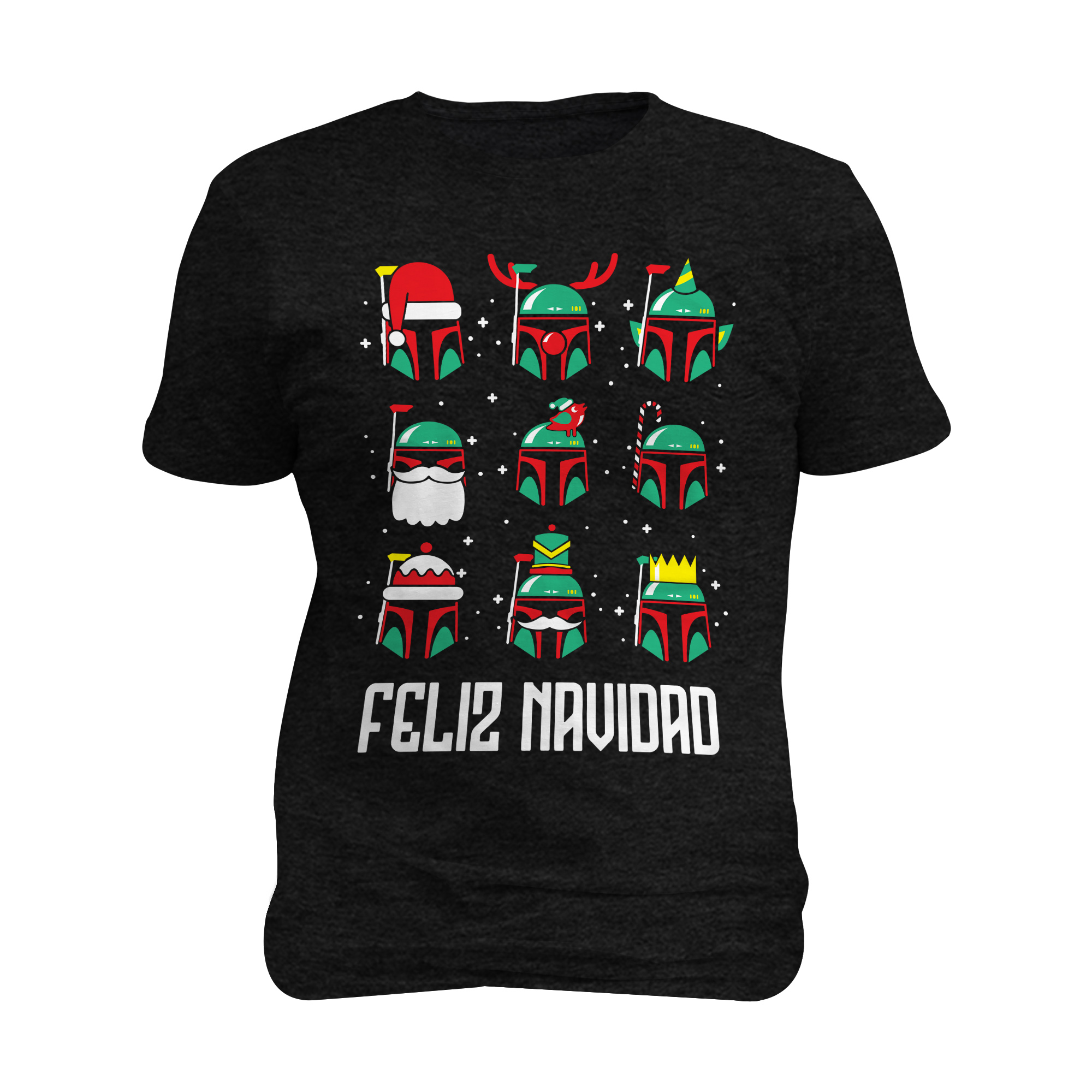 Camiseta diseño navideño de Star Wars