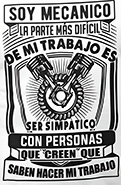Camiseta diseño especial para mecánicos