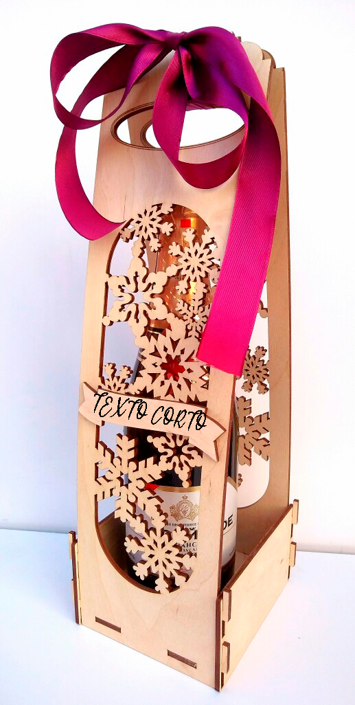 Caja de regalo para botella