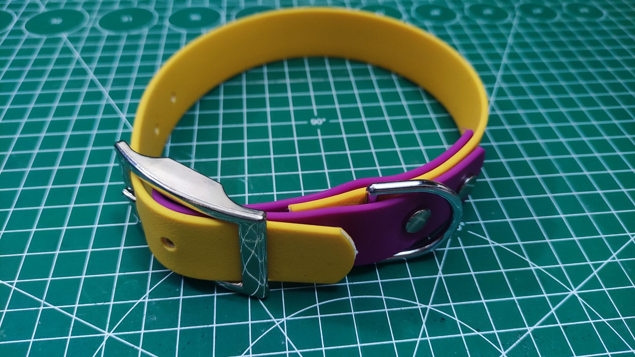 Collar de Biothane 2 colores para perros - Imagen 10