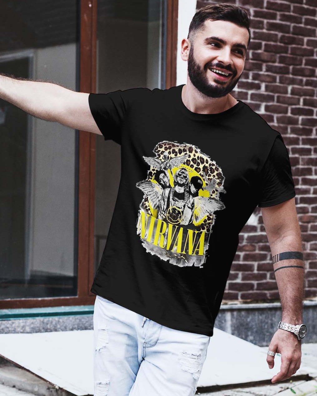 ¡Viste con la Esencia Grunge! Camisetas y Sudaderas con el Espíritu de Nirvana - Imagen 2
