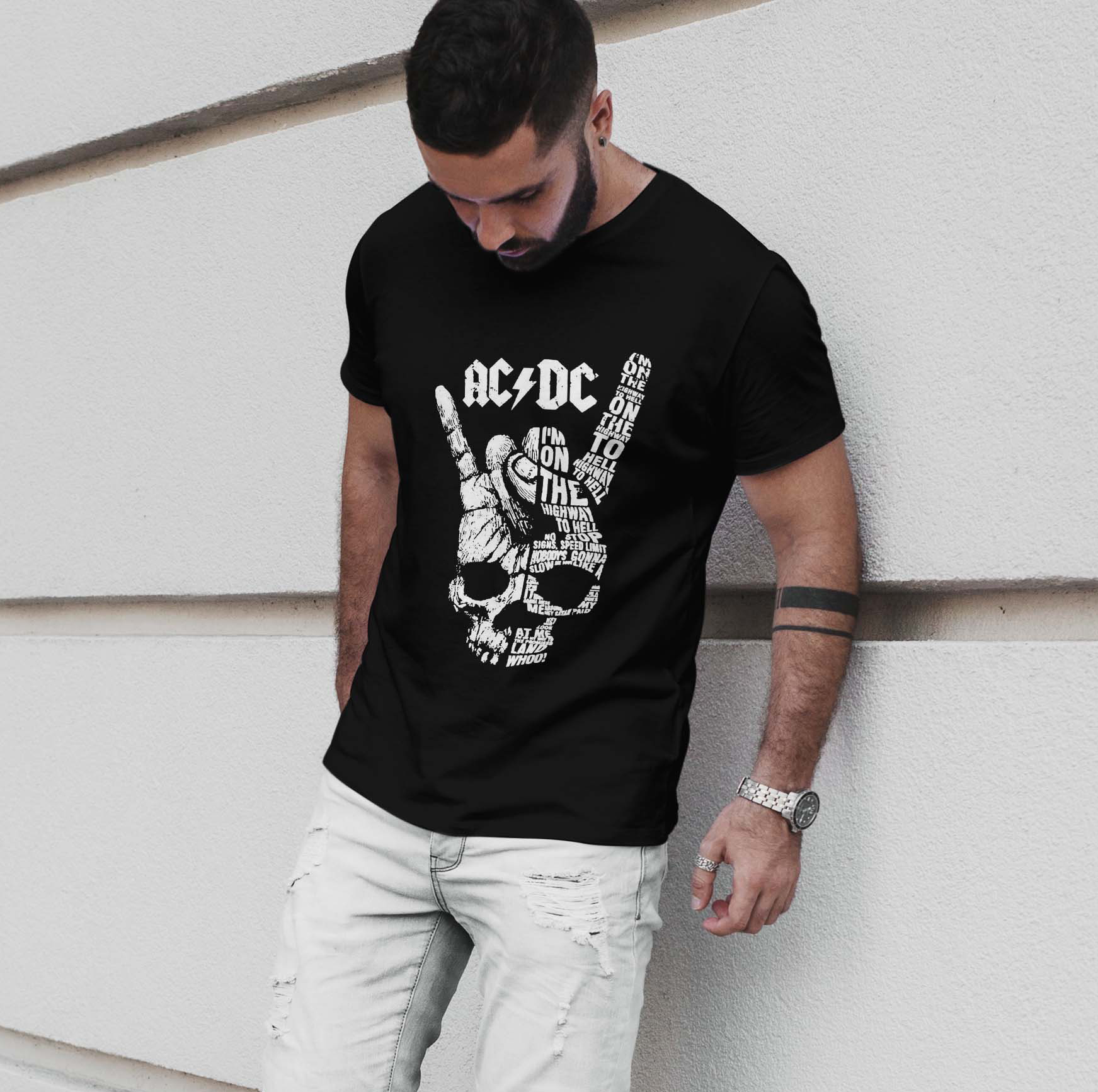 Camiseta o sudadera con diseño del grupo AC/DC - Imagen 5