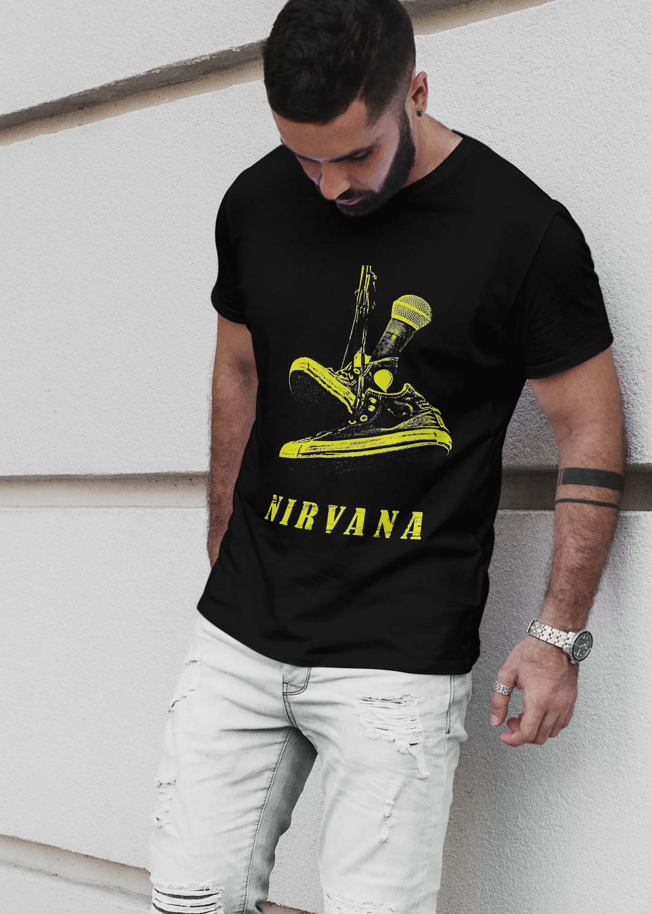¡Viste con la Esencia Grunge! Camisetas y Sudaderas con el Espíritu de Nirvana - Imagen 4