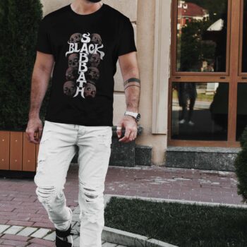 Camiseta o sudadera con diseño del grupo Black Sabath