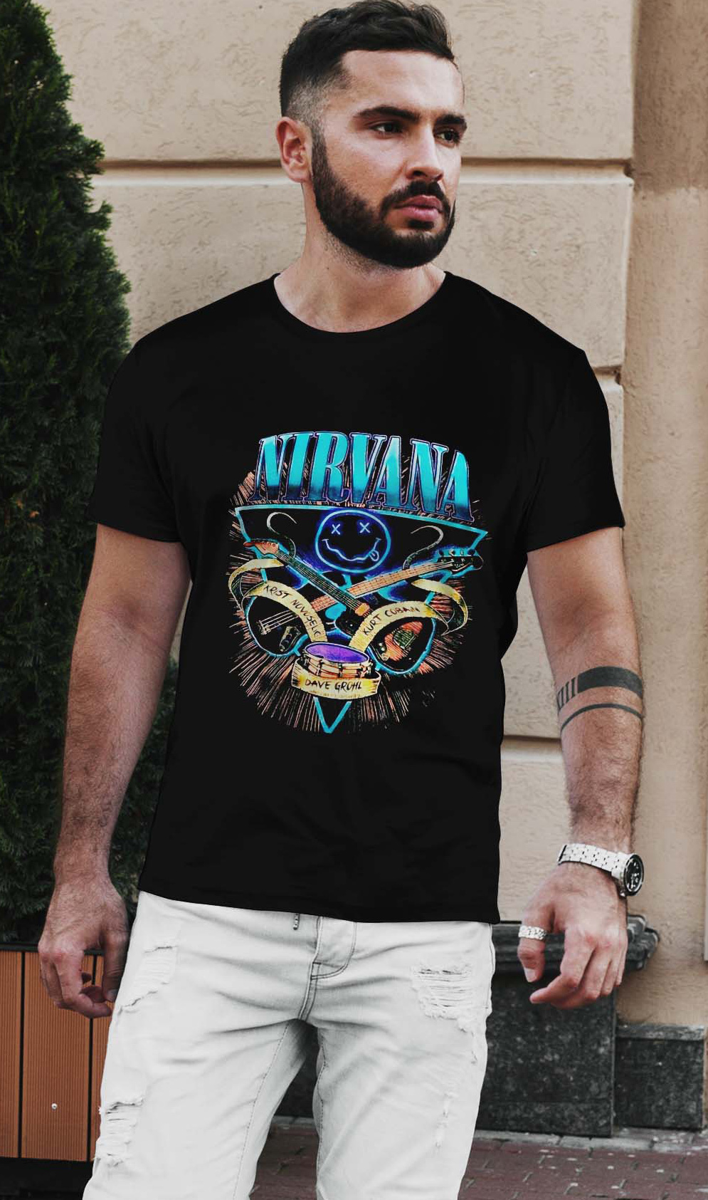 ¡Viste con la Esencia Grunge! Camisetas y Sudaderas con el Espíritu de Nirvana