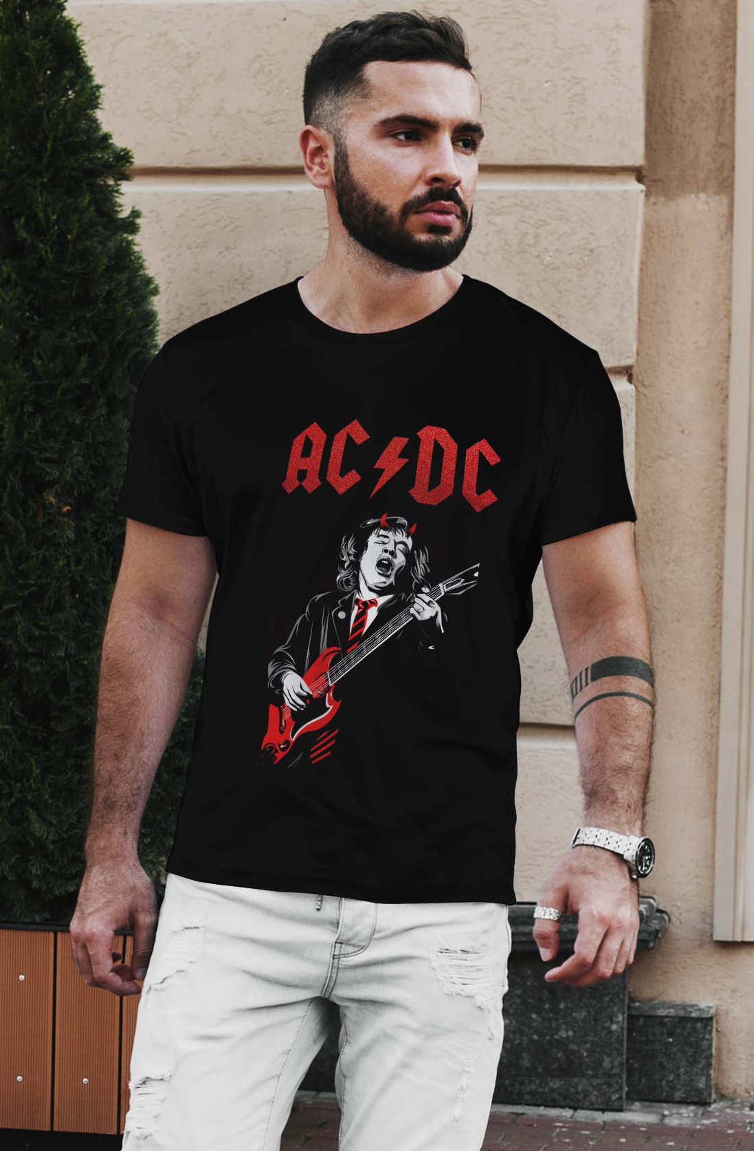 Camiseta o sudadera con diseño del grupo AC/DC - Imagen 2