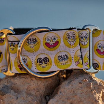 Collar martingale diseño Emoticonos de Bob Esponja