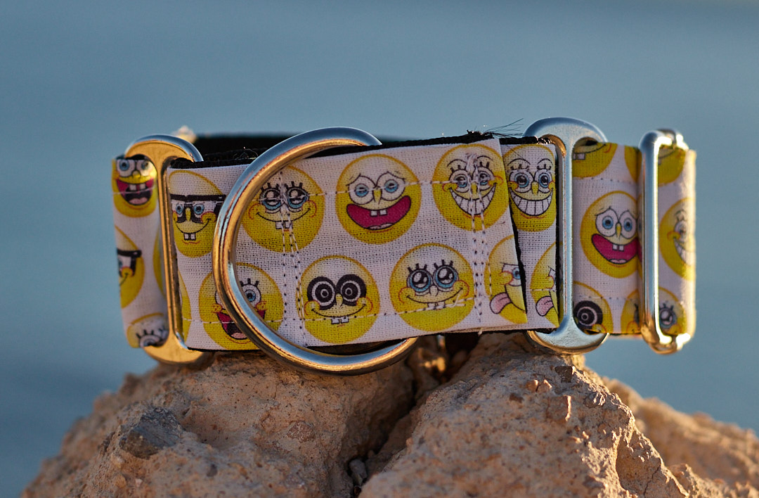 Collar martingale diseño Emoticonos de Bob Esponja