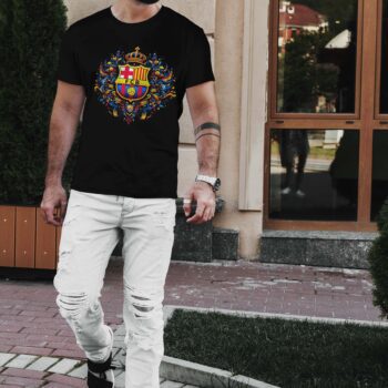 Camiseta o sudadera inspirada en el escudo del Barcelona