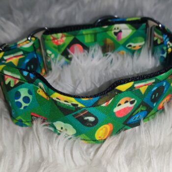 Collar martingale diseño Mario Bros